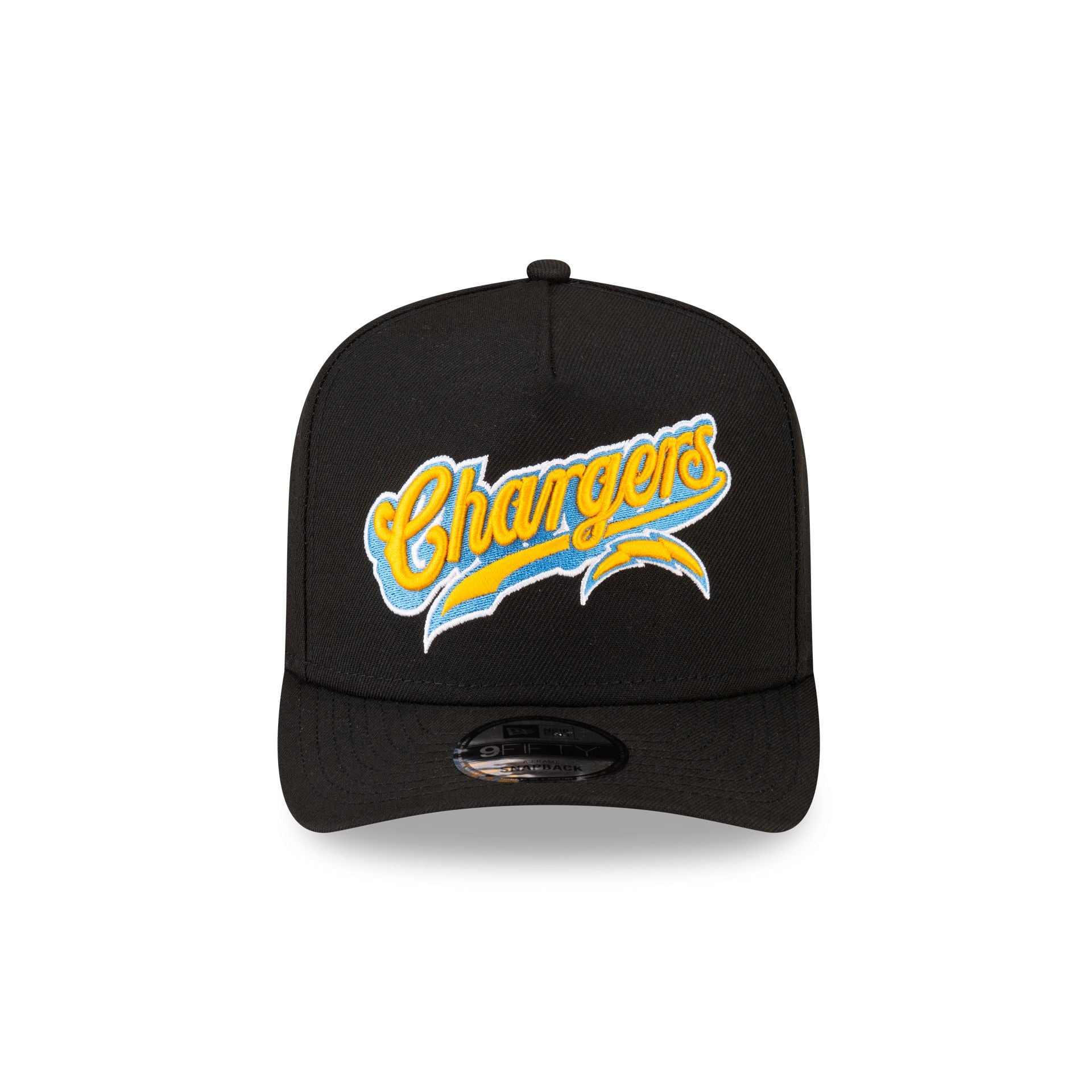 Born x Raised x Los Angeles Chargers Script Black 9FIFTY A-Frame