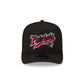 Born x Raised x New England Patriots Script Black 9FIFTY A-Frame Snapback Hat