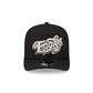 Born x Raised x Philadelphia Eagles Script Black 9FIFTY A-Frame Snapback Hat