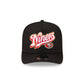 Born x Raised x San Francisco 49ers Script Black 9FIFTY A-Frame Snapback Hat
