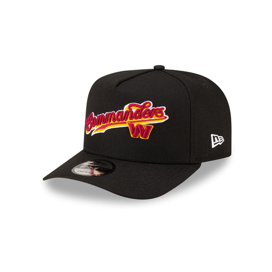 Born x Raised x Washington Commanders Script Black 9FIFTY A-Frame Snapback Hat - New Era Cap
