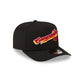 Born x Raised x Washington Commanders Script Black 9FIFTY A-Frame Snapback Hat