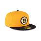 Boston Bruins Gold 59FIFTY Fitted Hat