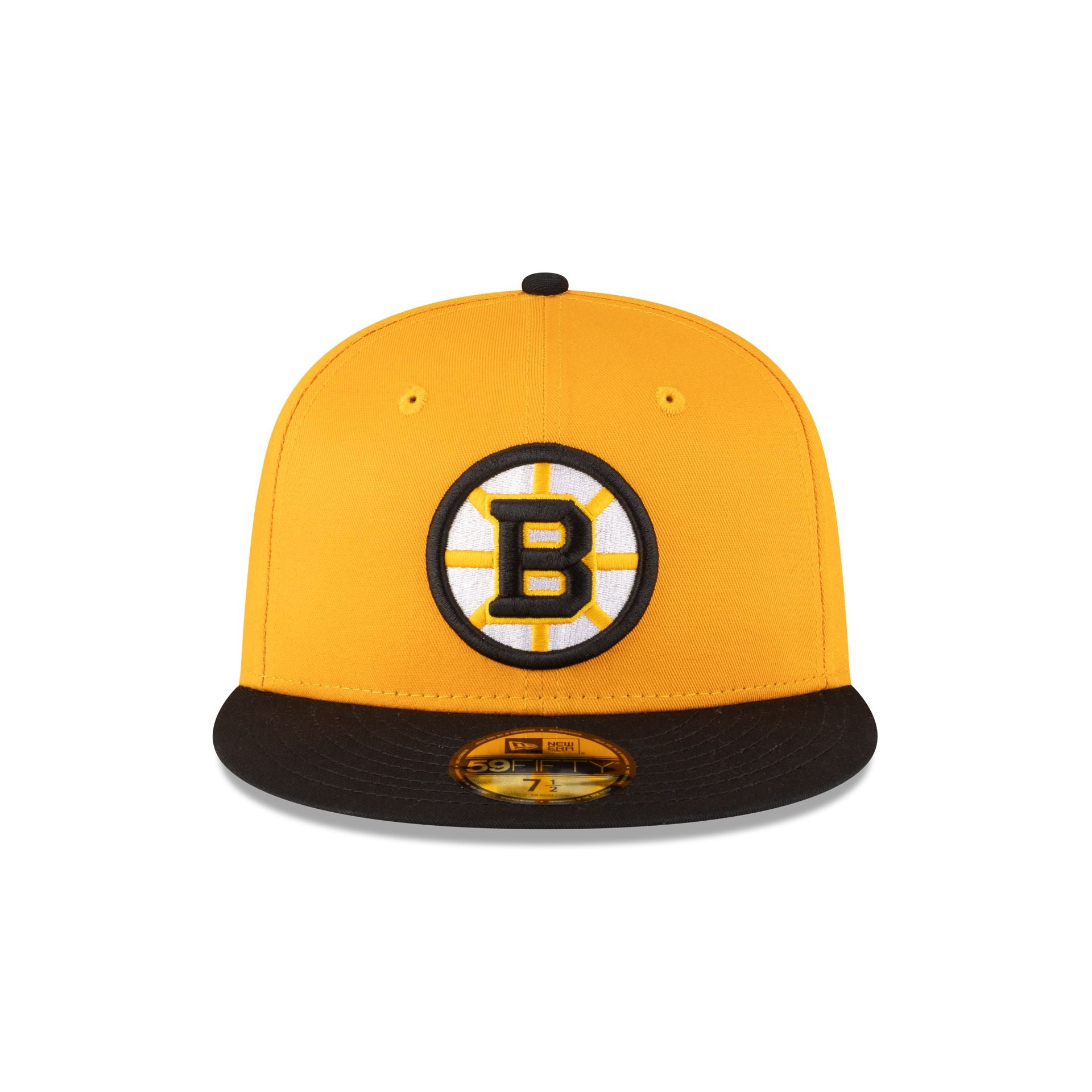 Boston Bruins Gold 59FIFTY Fitted Hat