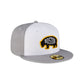Boston Bruins Gray 59FIFTY Fitted Hat