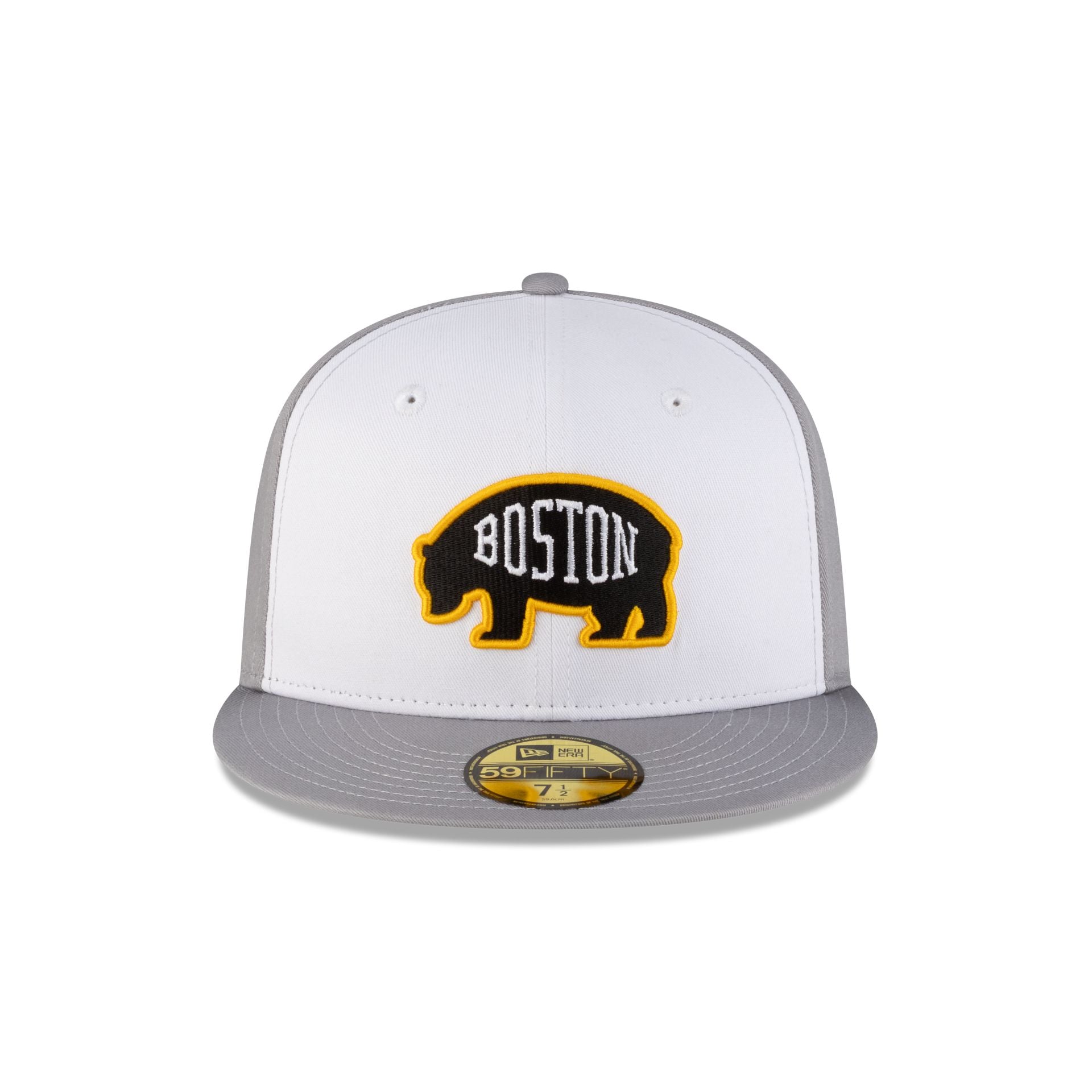 Boston Bruins Gray 59FIFTY Fitted Hat