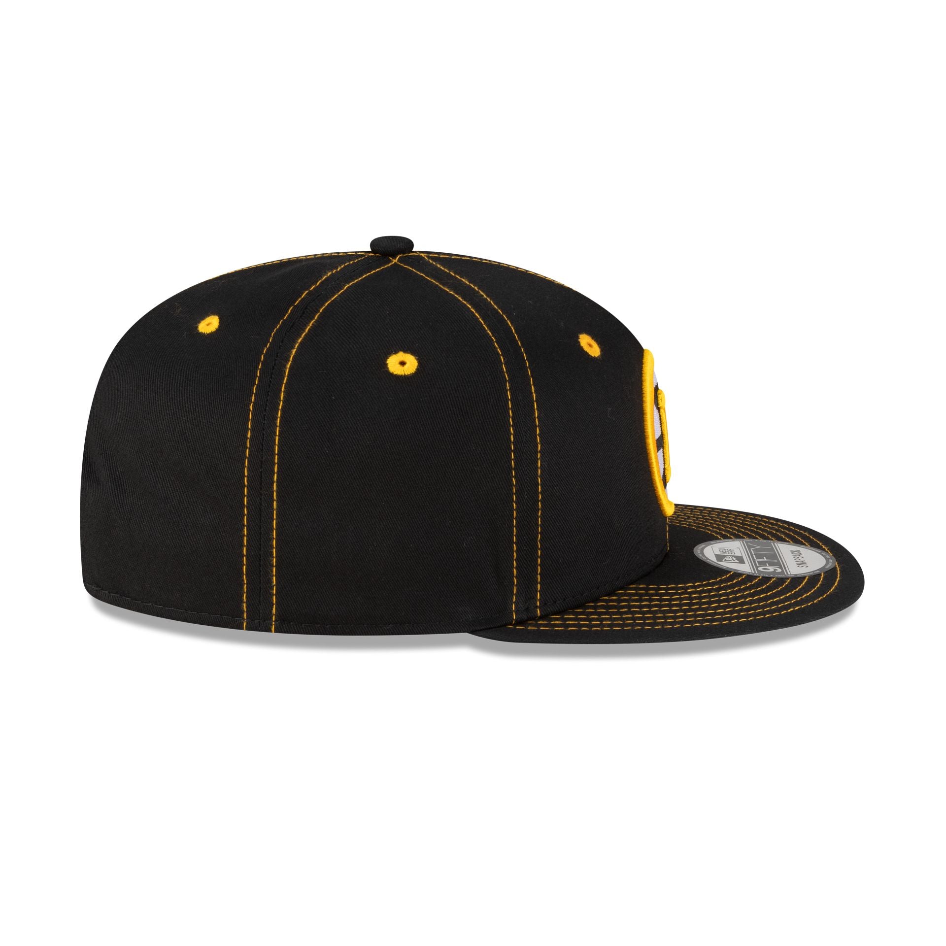 Boston Bruins Gold Stitched 9FIFTY Snapback Hat