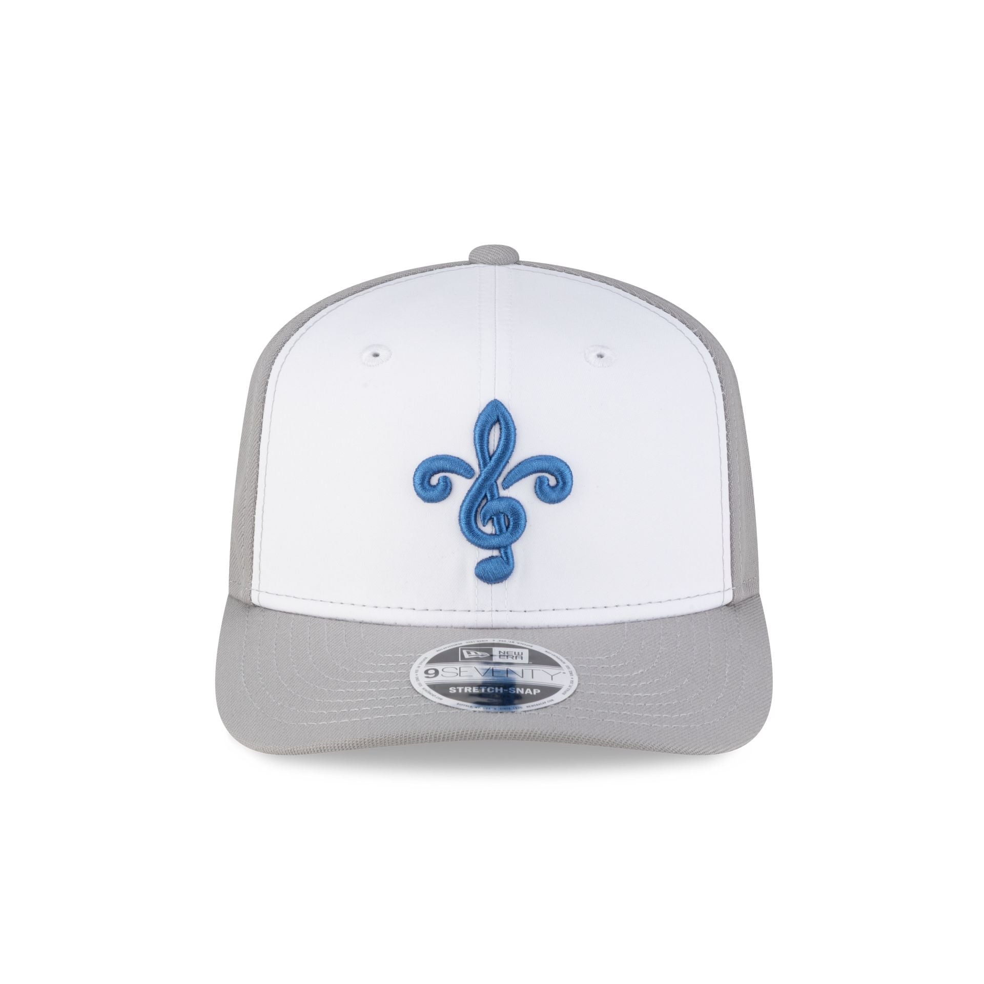 St. Louis Blues Gray 9SEVENTY Stretch-Snap Hat