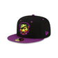 Erie SeaWolves Halloween Purple 59FIFTY Fitted Hat