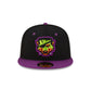 Erie SeaWolves Halloween Purple 59FIFTY Fitted Hat