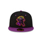 Eugene Emeralds Halloween Purple 59FIFTY Fitted Hat