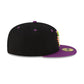 Fresno Grizzlies Halloween Purple 59FIFTY Fitted Hat
