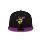 Louisville Bats Halloween Purple 59FIFTY Fitted Hat