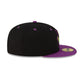 Louisville Bats Halloween Purple 59FIFTY Fitted Hat