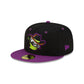 Quad Cities River Bandits Halloween Purple 59FIFTY Fitted Hat