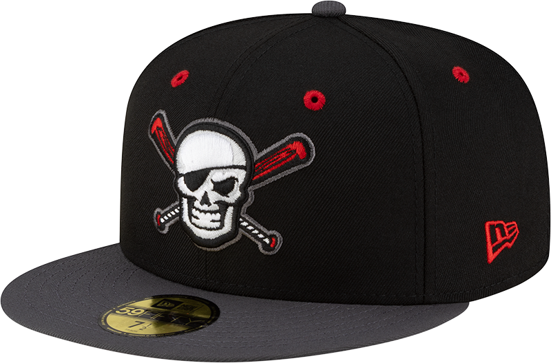Bradenton Marauders Halloween Red 59FIFTY Fitted Hat