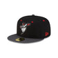 Louisville Bats Halloween Red 59FIFTY Fitted Hat