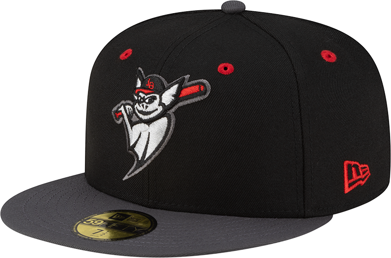 Louisville Bats Halloween Red 59FIFTY Fitted Hat