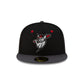 Louisville Bats Halloween Red 59FIFTY Fitted Hat
