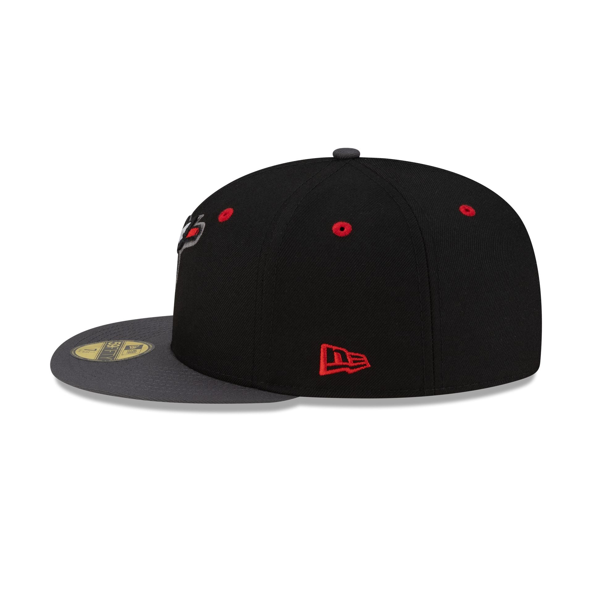 Louisville Bats Halloween Red 59FIFTY Fitted Hat