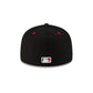 Louisville Bats Halloween Red 59FIFTY Fitted Hat