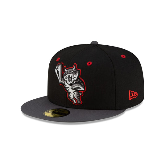 Lynchburg Hillcats Halloween Red 59FIFTY Fitted Hat - New Era Cap