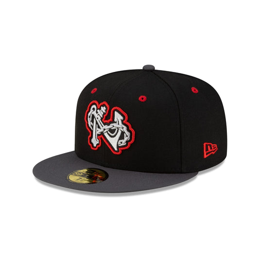 Norfolk Tides Halloween Red 59FIFTY Fitted Hat - New Era Cap