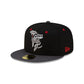 Wisconsin Timber Rattlers Halloween Red 59FIFTY Fitted Hat