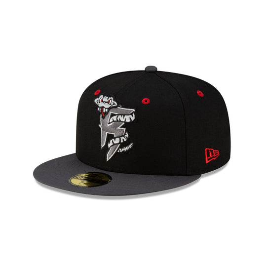 Wisconsin Timber Rattlers Halloween Red 59FIFTY Fitted Hat - New Era Cap