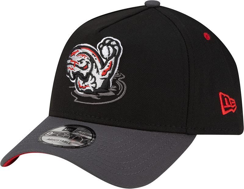 Asheville Tourists Halloween Red 9FORTY A-Frame Snapback Hat