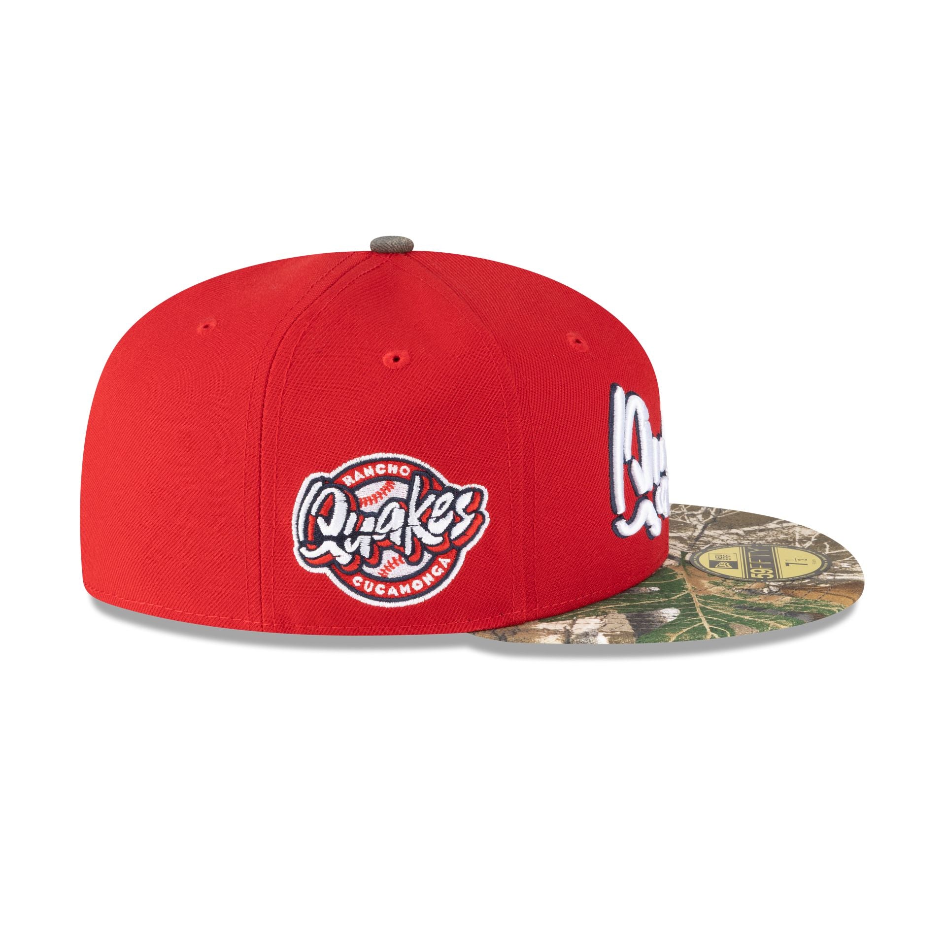 Rancho Cucamonga Quakes Realtree Visor 59FIFTY Fitted Hat