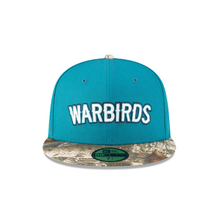 Wilson Warbirds Realtree Visor 59FIFTY Fitted Hat