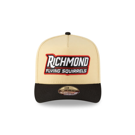 Richmond Flying Squirrels Vegas Gold 9FIFTY A-Frame Snapback Hat