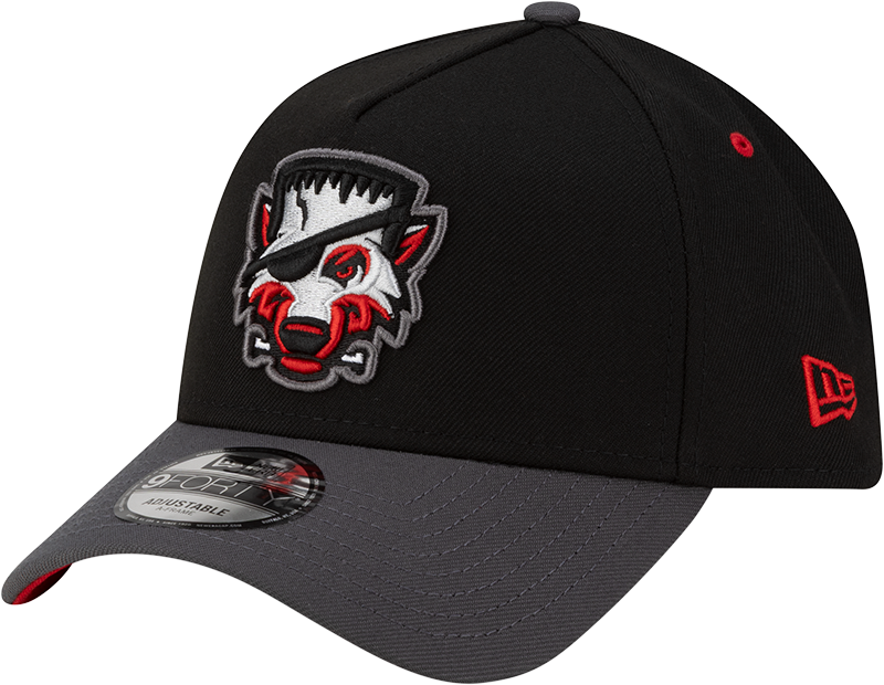 Erie SeaWolves Halloween Red 9FORTY A-Frame Snapback Hat