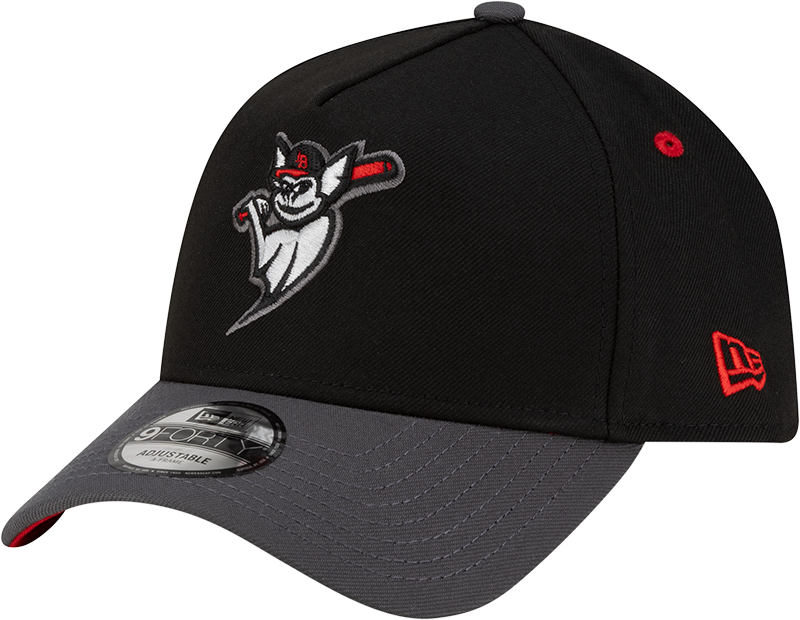 Louisville Bats Halloween Red 9FORTY A-Frame Snapback Hat