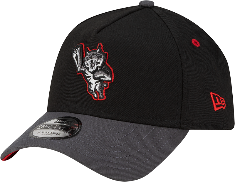 Lynchburg Hillcats Halloween Red 9FORTY A-Frame Snapback Hat