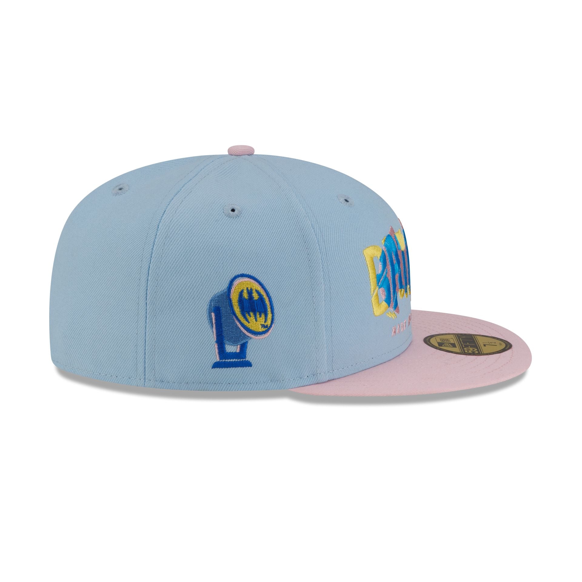 Batman Forever Blue Pink 59FIFTY Fitted Hat