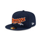 Born x Raised x Denver Broncos Script 59FIFTY Fitted Hat