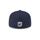 Born x Raised x Chicago Bears Script 59FIFTY Fitted Hat