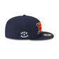 Born x Raised x Chicago Bears Script 59FIFTY Fitted Hat