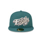 Born x Raised x Philadelphia Eagles Script 59FIFTY Fitted Hat