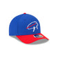Buffalo Bills Billustration Red Visor 9FORTY M-Crown Snapback Hat