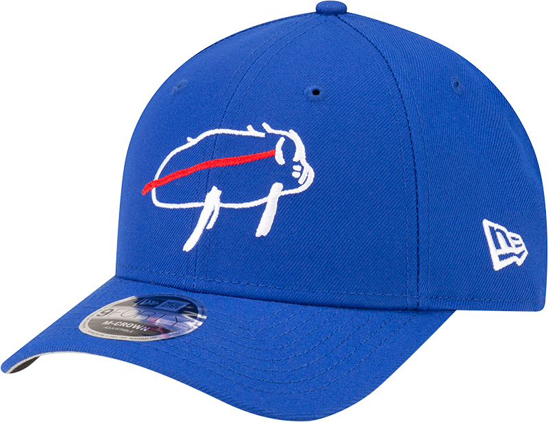 Buffalo Bills Billustration Blue 9FORTY M-Crown Snapback Hat