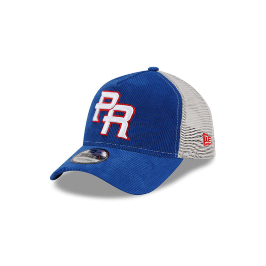 Puerto Rico 2025 World Baseball Classic 9FORTY A-Frame Trucker Hat - New Era Cap