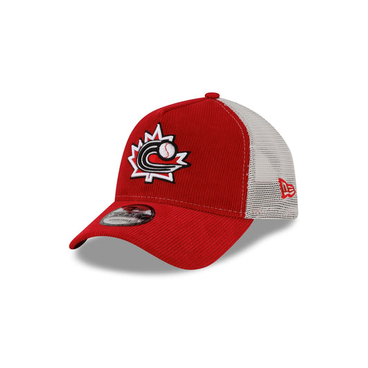Canada 2025 World Baseball Classic 9FORTY A-Frame Trucker Hat - New Era Cap