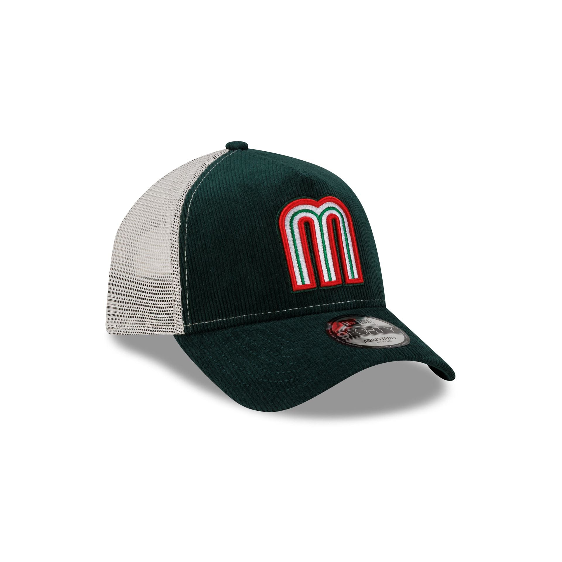 Mexico Baseball 2025 World Baseball Classic 9FORTY A-Frame Trucker Hat