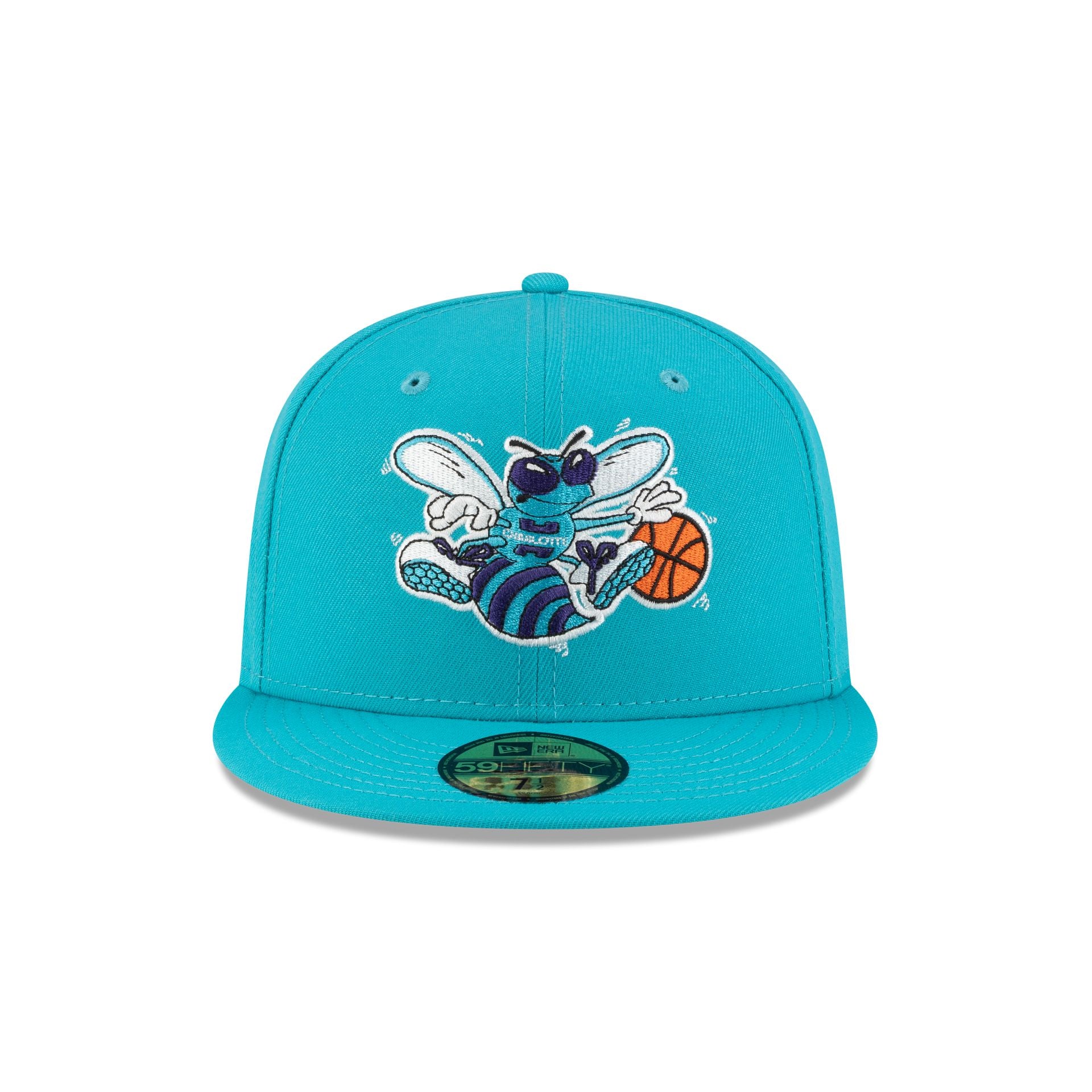 Charlotte Hornets 1988-2002 Hardwood Classics Teal 59FIFTY Fitted