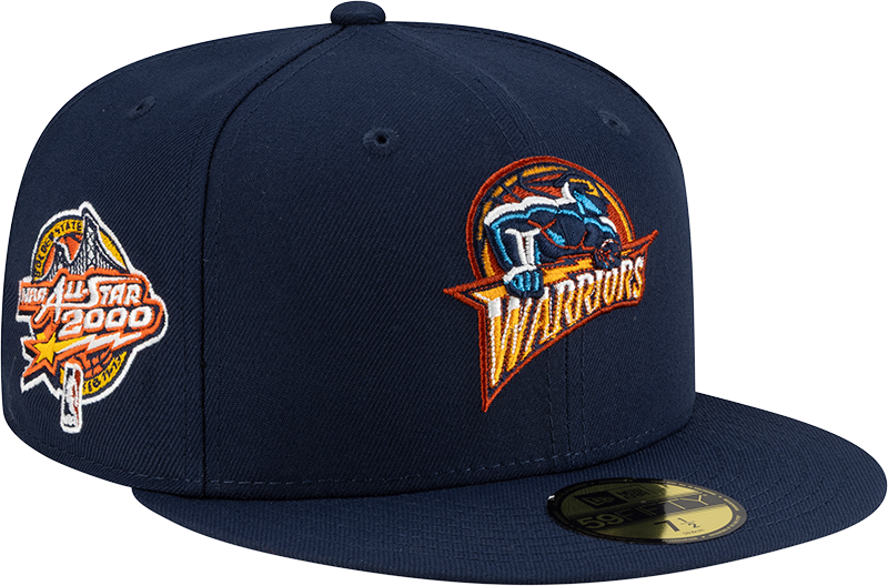 Golden State Warriors 1997-2009 Hardwood Classics Ocean Blue 59FIFTY Fitted Hat