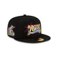 Philadelphia 76ers 1963-1976 Hardwood Classics Poly Black 59FIFTY Fitted Hat