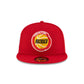 Houston Rockets 1972-1994 Hardwood Classics Scarlet 59FIFTY Fitted Hat